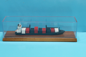 Containership "Hansa Altenburg" (1 p.) LIB 2011 in showcase from Conrad